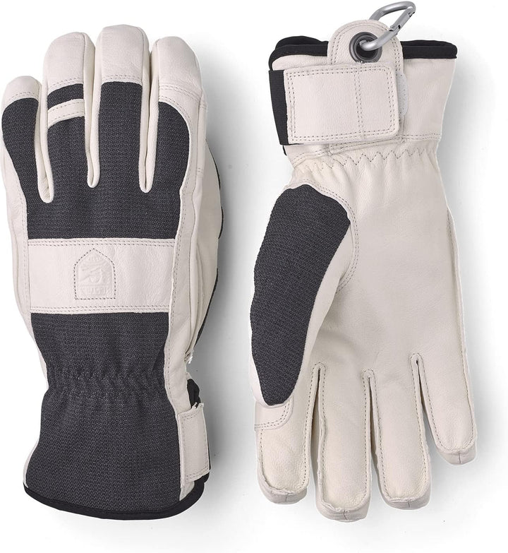 Hestra Tarfala 5-Finger Handschuh I Wasserdicht, winddicht, isoliert Winter Leder Skihandschuh Anthr