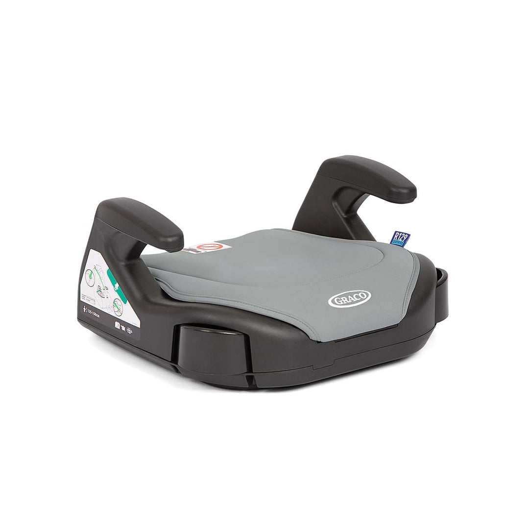 Graco Booster Basic R129 Rückfreier Booster Autositz, geringes Gewicht mit nur 1,4 kg, geeignet von