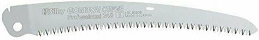 Silky Ersatzblatt für Silky Säge Gomboy Curve 240mm grob, mit gebogener Klinge 240mm Ersatzblatt, 24