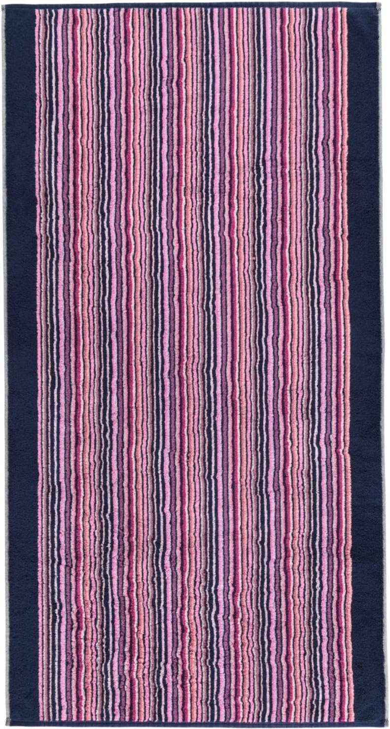 CAWÖ Home Handtücher Remake Streifen 2020 Beere-Multicolor - 13 Duschtuch 70x140 cm, Duschtuch 70x14