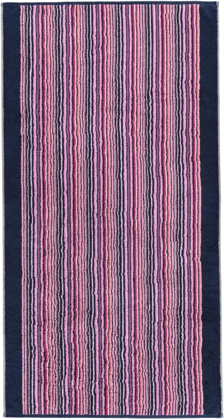 CAWÖ Home Handtücher Remake Streifen 2020 Beere-Multicolor - 13 Duschtuch 70x140 cm, Duschtuch 70x14