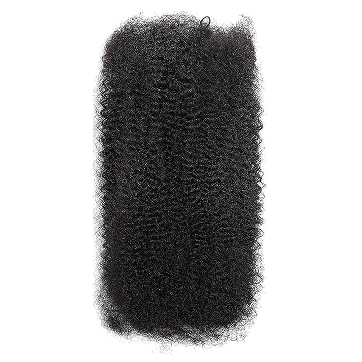 Huairisi 4B 4C Afro Kinky Bulk Human Hair für Dreadlock Extensions Reparatur Locs 18 Inch Natural Bl