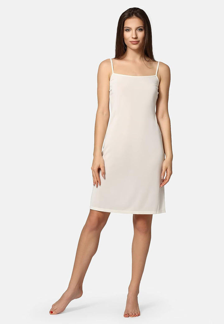 Bellivalini Damen Unterkleid ME6277 M Ecru, M Ecru