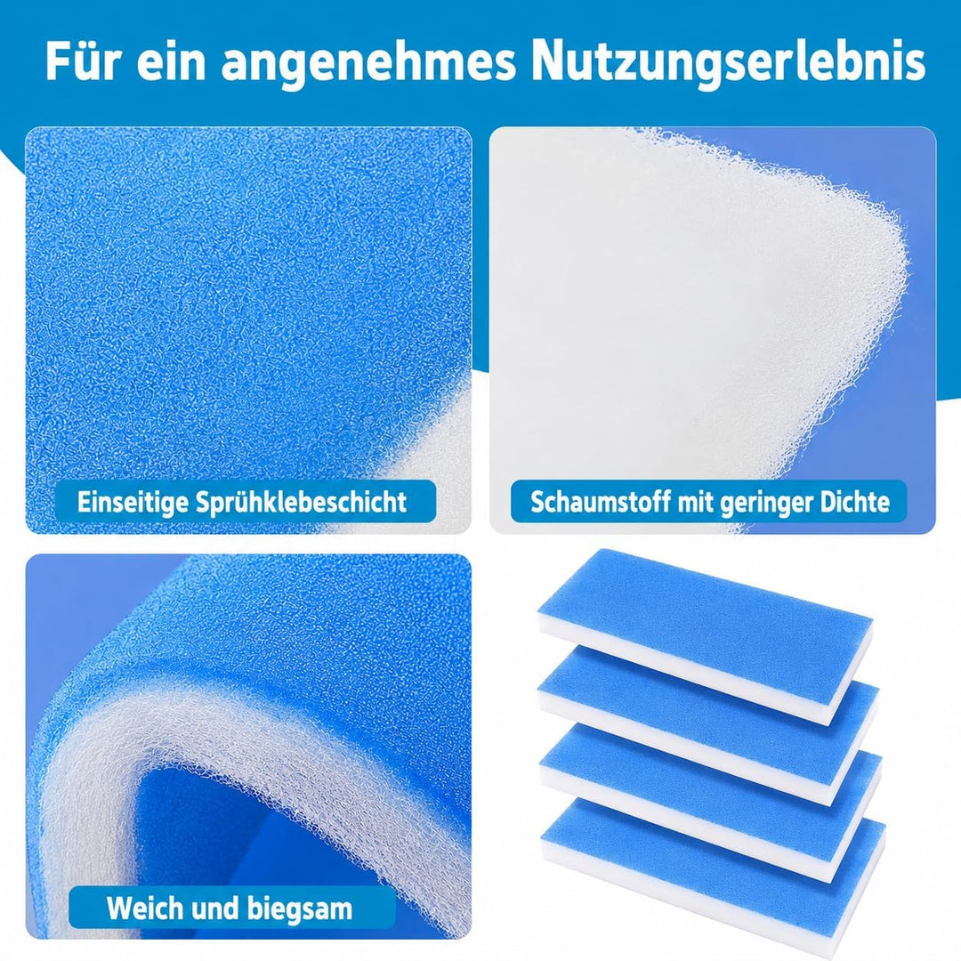 8 Stück Filter Paint Booth, Airbrush-Spritzkabinenfilter Airbrush Absauganlage Zubehör für Luftpinse