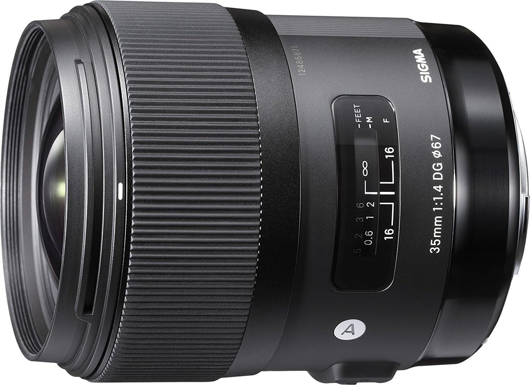 Sigma 35mm F1,4 DG HSM Art Objektiv für Nikon F Objektivbajonett für Nikon Single, für Nikon Single