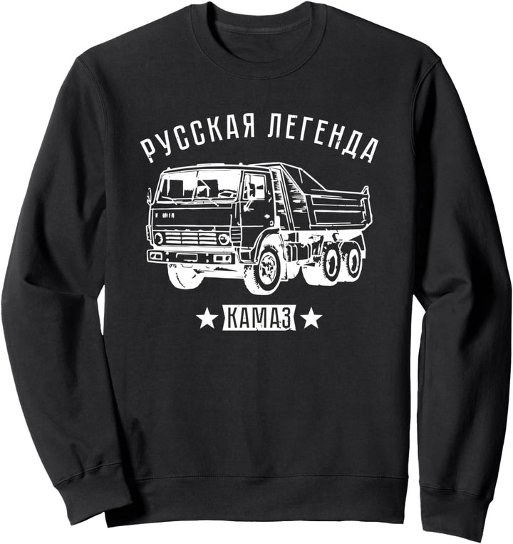 Russischer LKW Fahrer Kamaz Russland Sweatshirt