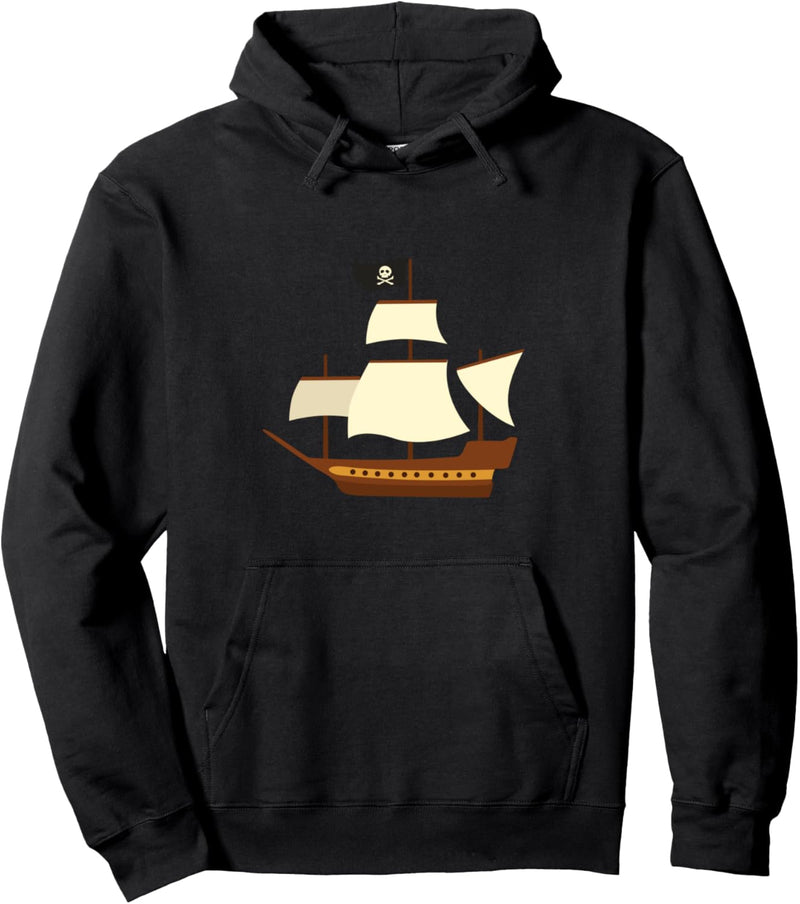 Piratenschiff Pullover Hoodie