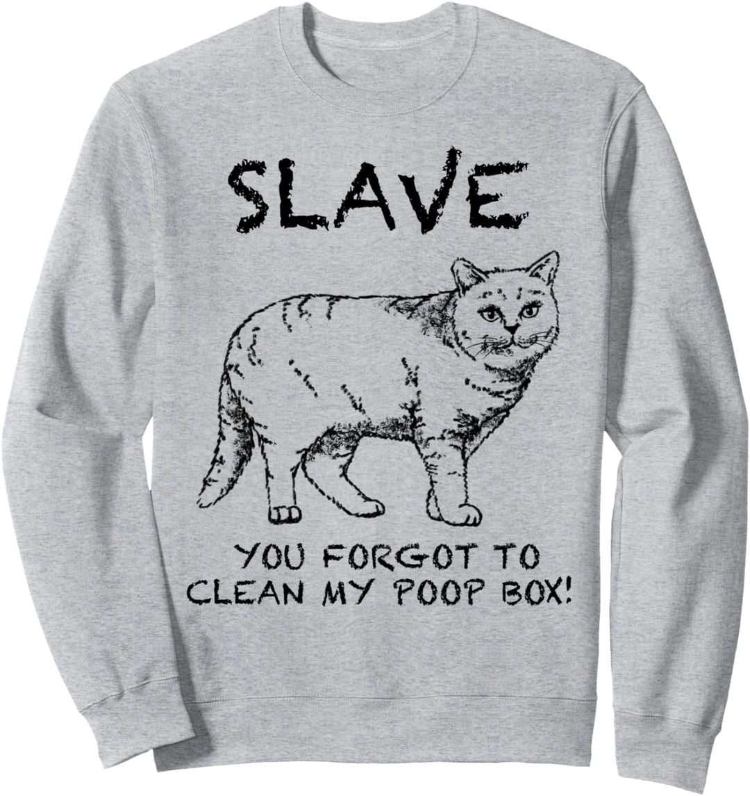 Britisch Kurzhaar Katze Zitat Hand gezeichnete Kunst Sweatshirt