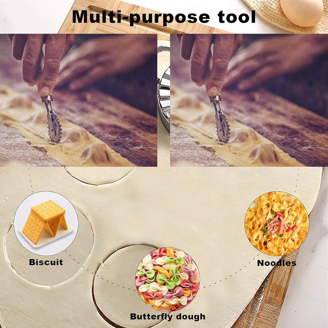 12pcs Ravioli Former,Edelstahl Ravioli Dumpling Maker,Eckige Ravioli-Stempel Former Ravioli Ausstech