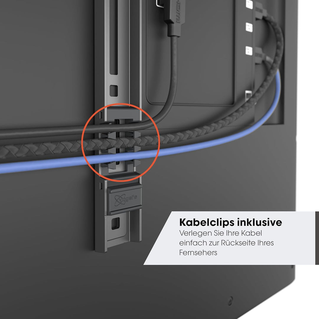 Vogel's TVM 5607 – Unsere Absolut Flachste TV-Wandhalterung für 40-100 Zoll TVs, Max 100 kg, Univers