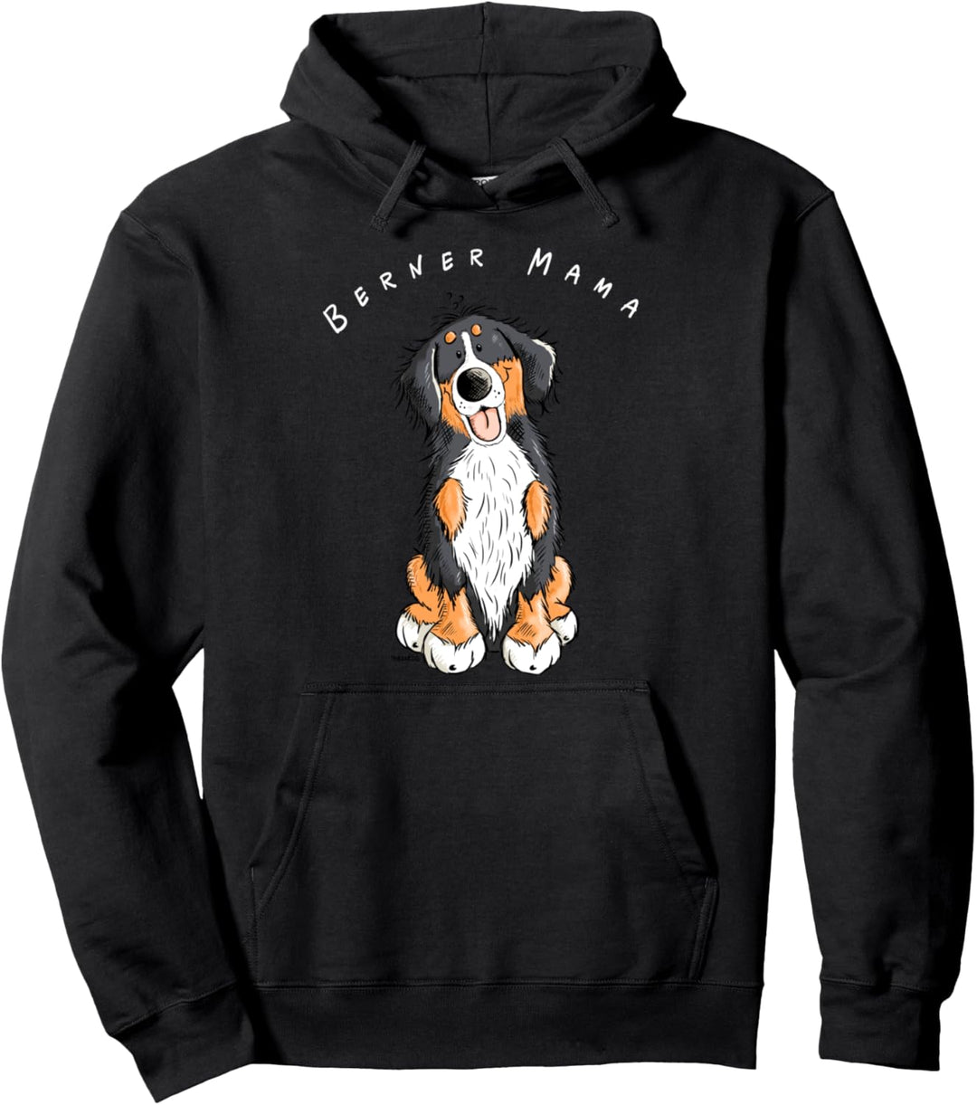 Berner Mama Tshirt I Sennenhund Frauchen T Shirt Geschenk Pullover Hoodie