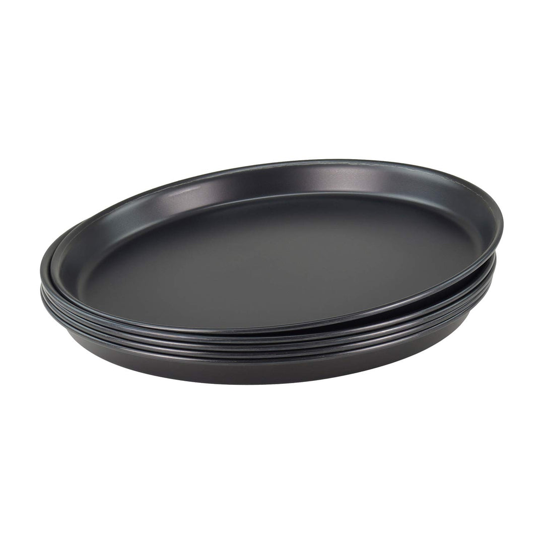 5 Stück Pizzablech rund aus Blaublech Ø 26cm schwere Profiqualität PB_Ø26cm/5 Stück, PB_Ø26cm/5 Stüc
