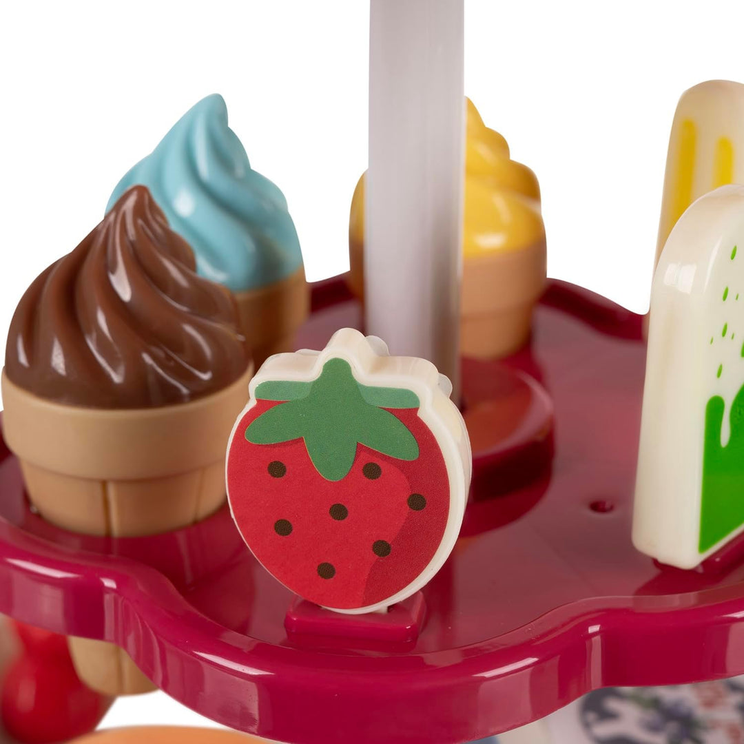 Eisdiele für Kinder Süsswarenladen Sound & Licht EIS Set Zubehör 22733