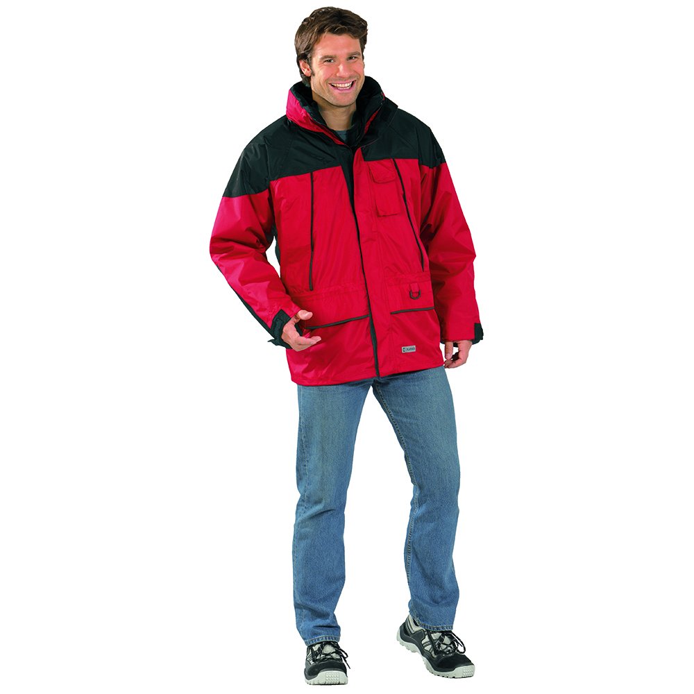 Grösse XXL Herren Planam Outdoor Twister Jacke rot schwarz Modell 3132 Rot/Schwarz XXL, Rot/Schwarz