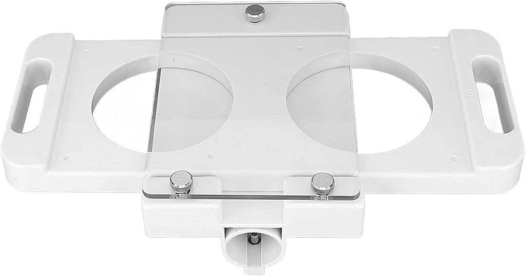 Burgerpresse, ABS-Hamburgerpresse, Patty-Maker mit Antihaftbeschichtung, 2 Löcher für Wurstfüller, F