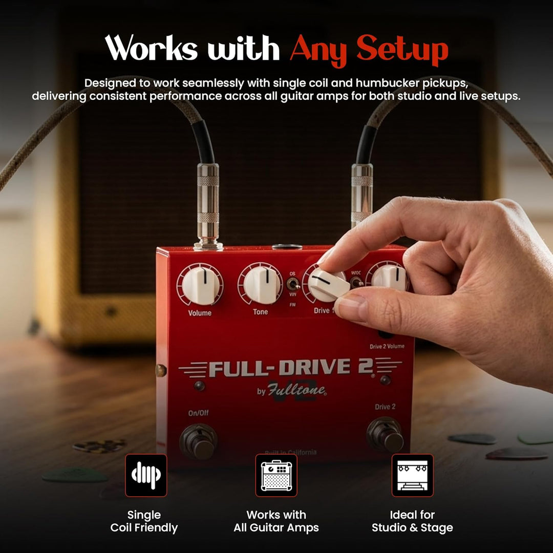 Fulltone Full-Drive2 V2 - Verzerrer für Gitarren