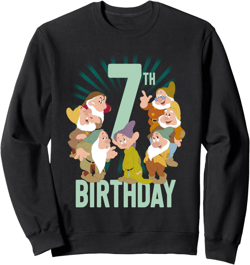 Disney Snow White Seven Dwarfs Seventh Birthday Sweatshirt