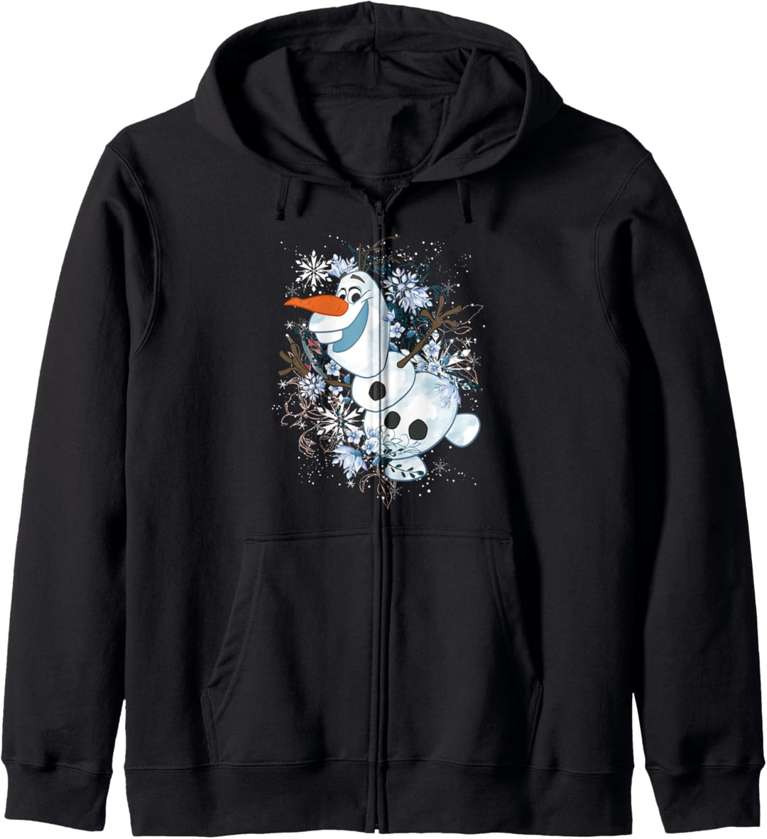 Disney Frozen Olaf Dancing In The Snowflakes Kapuzenjacke