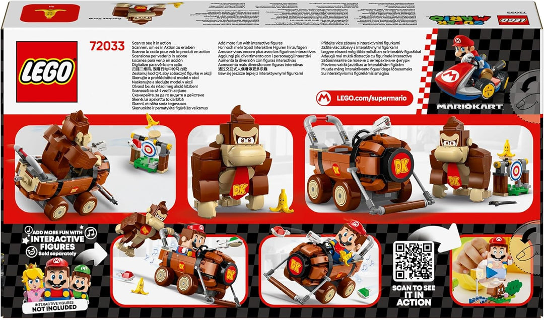 LEGO Super Mario: Mario Kart – Donkey Kong & DK Jumbo (72033); Nintendo Sammlerstück; baubarer Spiel