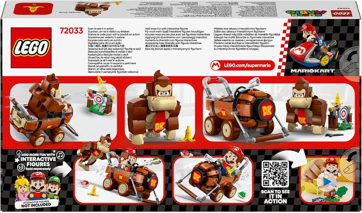 LEGO Super Mario: Mario Kart – Donkey Kong & DK Jumbo (72033); Nintendo Sammlerstück; baubarer Spiel
