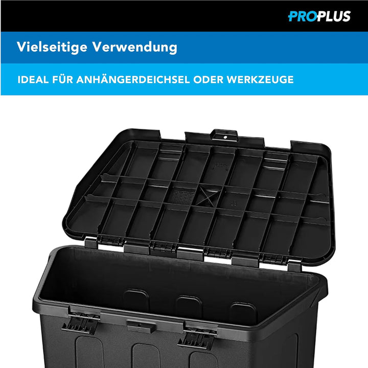ProPlus CG Car Professional 340061 Aufbewahrungsbox Deichsel Kunststoff, 320 x 630 x H355 mm