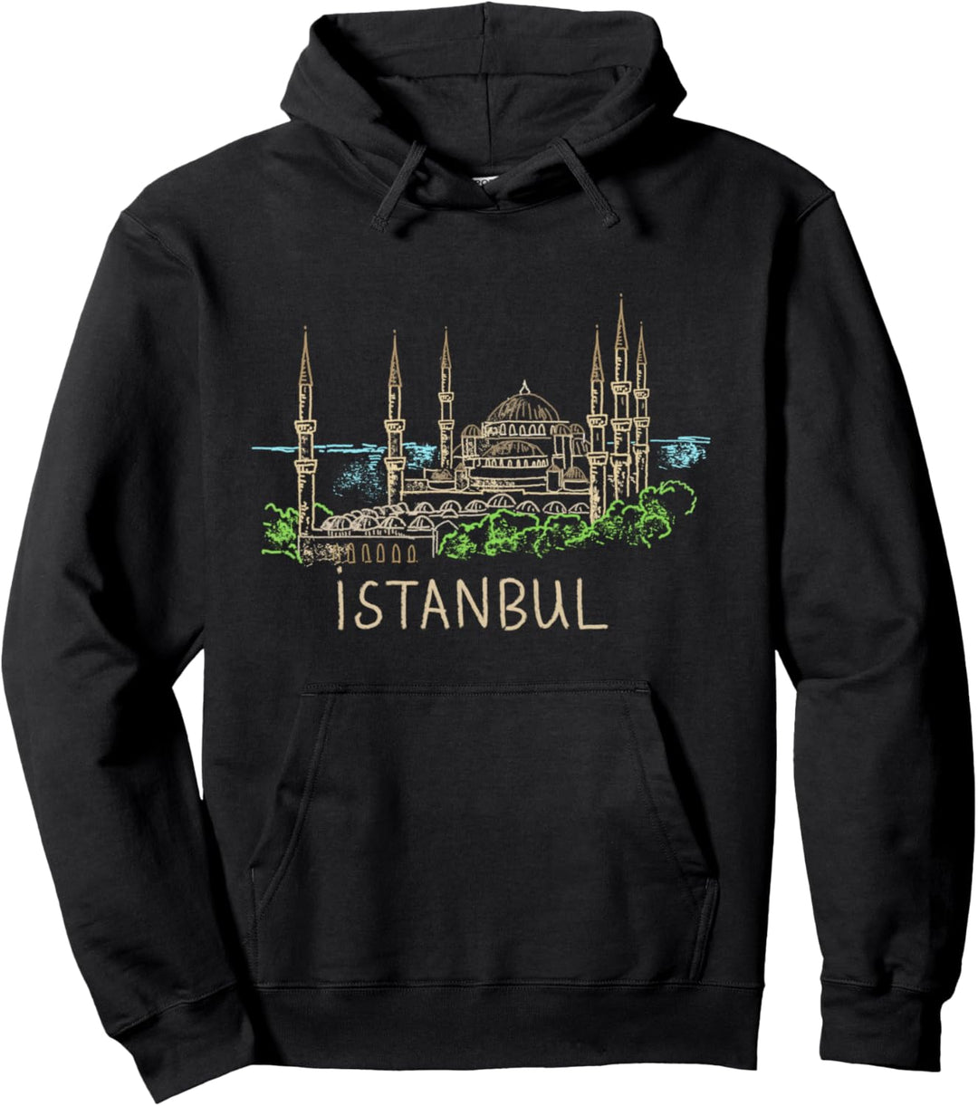 Istanbul Turkey Pullover Hoodie