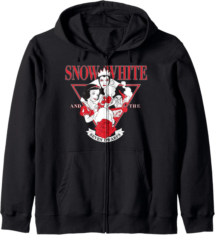 Disney Snow White Evil Queen Edgy Rose Kapuzenjacke