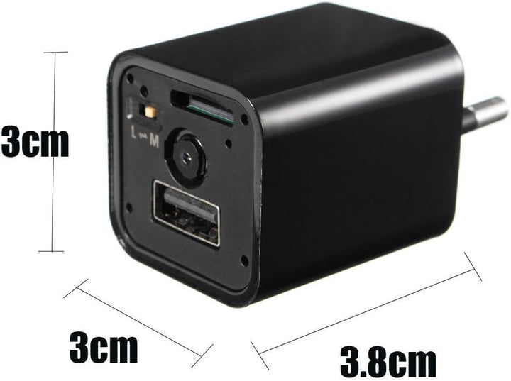 KOBERT GOODS Getarnte Full HD 1080P Überwachungs-Kamera M1B versteckt in Ladegerät Spionage-Camera f