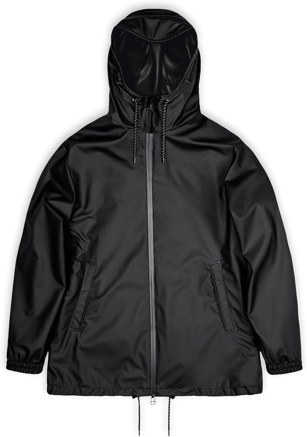 RAINS Unisex Stormbreaker Regenjacke XXS 01 Schwarz, XXS 01 Schwarz