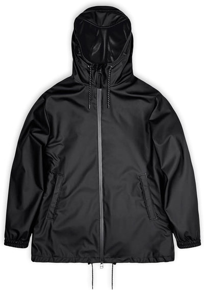 RAINS Unisex Stormbreaker Regenjacke XS 01 Schwarz, XS 01 Schwarz