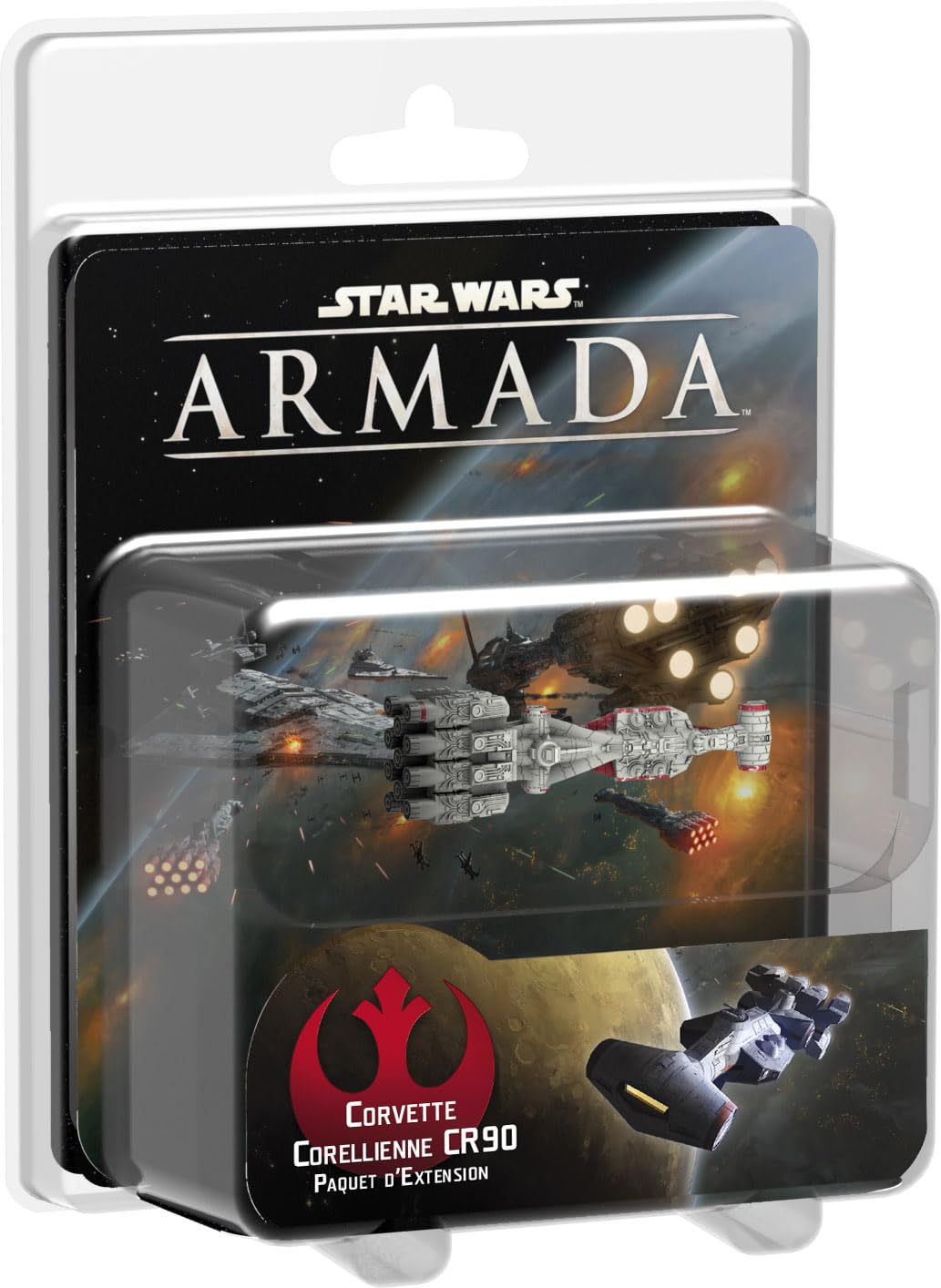 Asmodée Spiele Stimmungslicht – sw Armada Korvette Corellienne CR90, Korvette Corellienne CR90