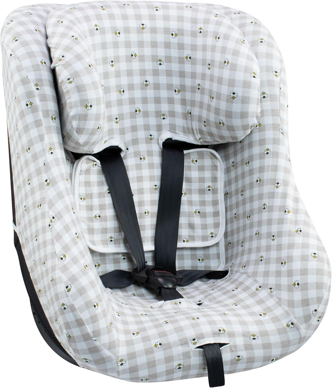 JYOKO Kids Bezug kompatibel mit Joie Spin 360, Nuna Rebl, aus Baumwolle (Picnic Vichy) Picnic Vichy