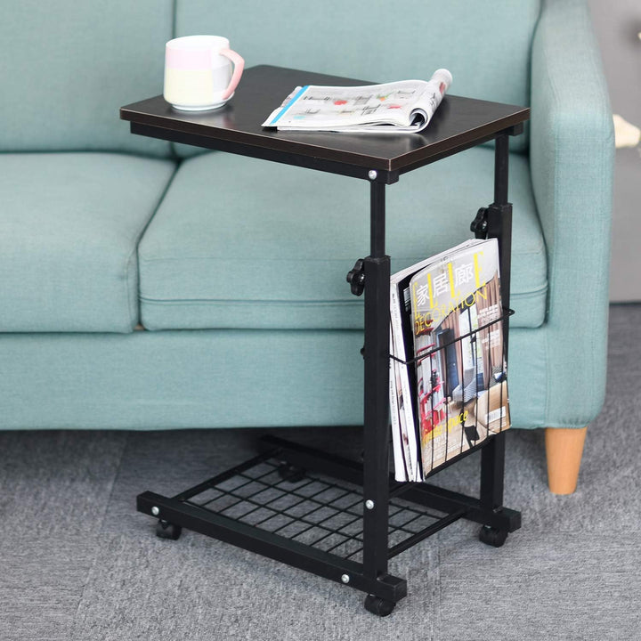 sogesfurniture Kleiner Beistelltisch Kaffeetisch Sofatisch Nachttisch, mobiler Laptoptisch Notebookt