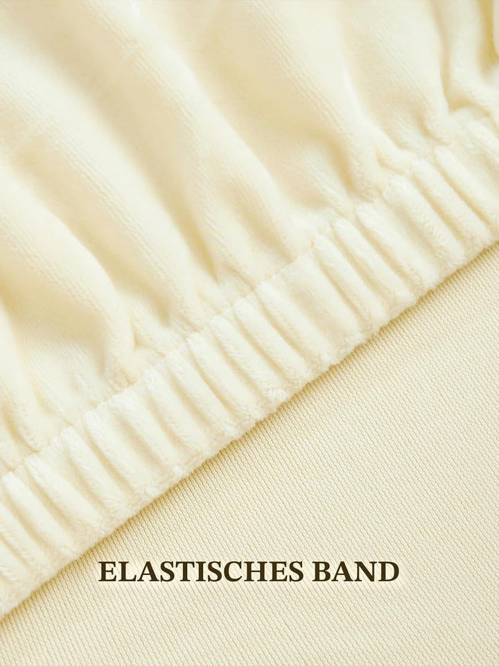 LANSHENG Dehnbare Stuhlhussen für Esszimmerstühle, Stretch-Spandex mit elastischem Band, Stuhlbezug,