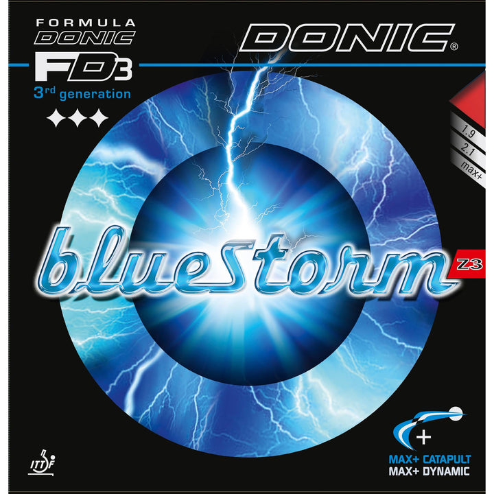 DONIC Belag Bluestorm Z3 2,3 Mm, Rot 2,3 mm, rot, 2,3 Mm, Rot 2,3 mm, rot