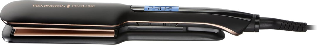 Remington Glätteisen [extra breite Keramikstylingplatten 110 x 50mm] Proluxe (OPTIheat Technologie,