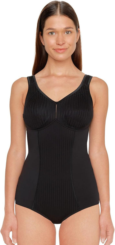 SUSA Body ohne Bügel Cremana / Body Shapewear Damen stark formend / Frauen Mieder / Softer Bodysuit