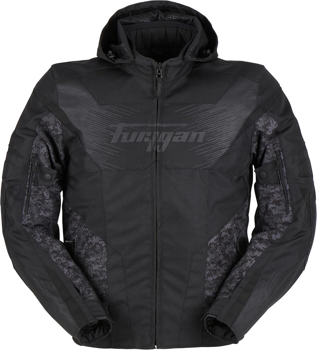FURYGAN SHARD D3O WATERPROOF JACKEN UND MÄNTEL RADICAL,URBAIN S Schwarz-Pixel, S Schwarz-Pixel