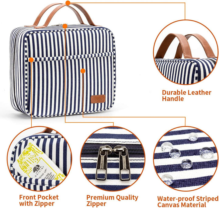Kulturtasche zum Aufhängen grosse Reise Kulturbeutel (Blue), Blue