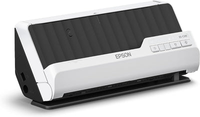 Epson Desktop Scanner DS-C330, kompakter A4 Business Scanner mit geringem Stromverbrauch, Duplex-Ein