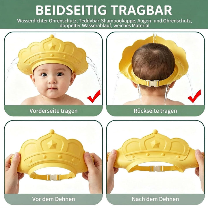 Grosse Faltbare Badewanne für Kinder - Tragbare Badewanne Kleinkindbadewanne mit doppelten Aussagen