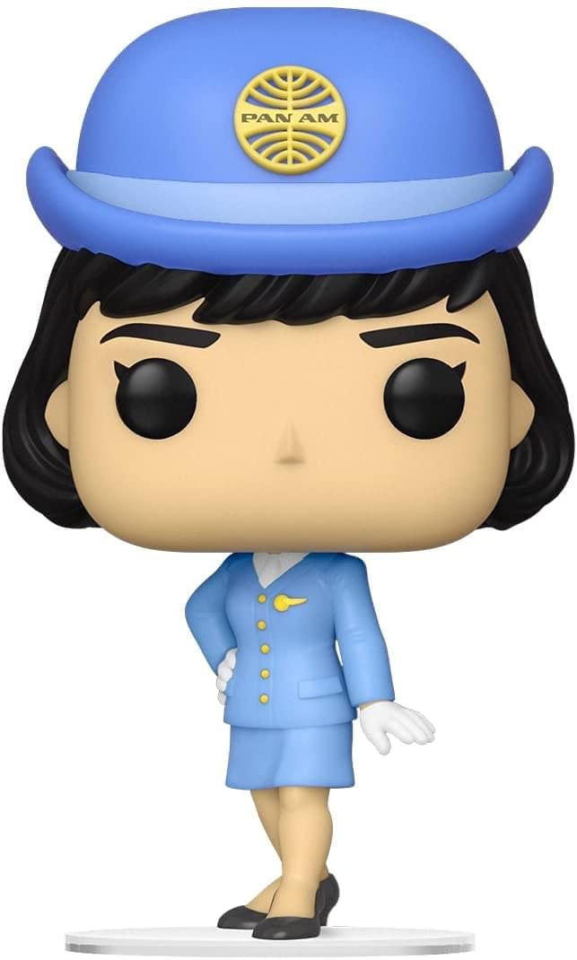 Funko Pop! Ad Icons: Pan Am Stewardess Am - Stewardess Without Bag - Pan-Am - Vinyl-Sammelfigur - Ge