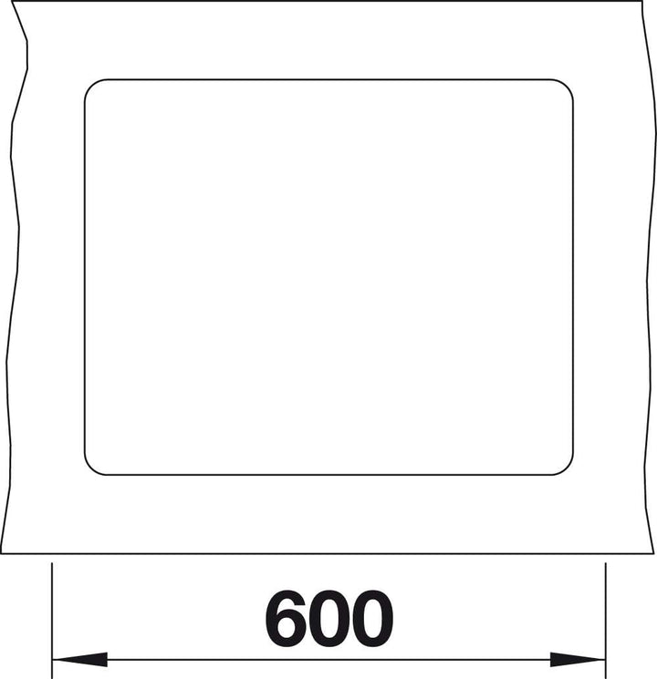 BLANCO SUBLINE 500-F | SILGRANIT anthrazit | Einbauart: Flächenbündig | ohne Ablauffernbedienung | 6