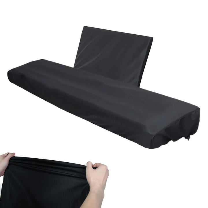 88 Tasten Keyboard Cover mit NotenstäNderabdeckung,Klaviertastatur-Staubschutz für 88 Tasten, Wasser