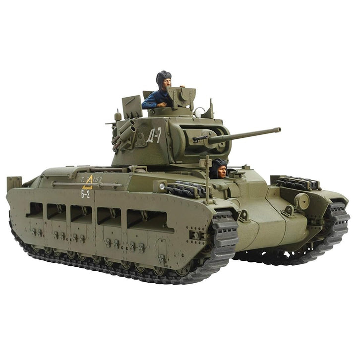 Tamiya 300035355 1:35 Brit. Pz Matilda Mk.III/IV Red Army,originalgetreue Nachbildung, Plastik Bausa