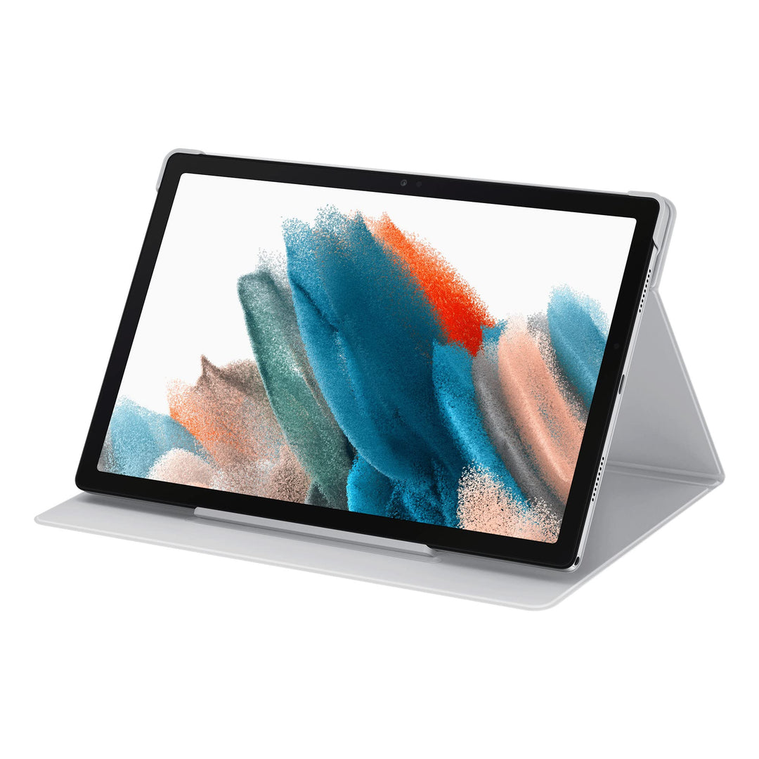 Samsung Book Cover EF-BX200 für das Galaxy Tab A8 Silver, Silver