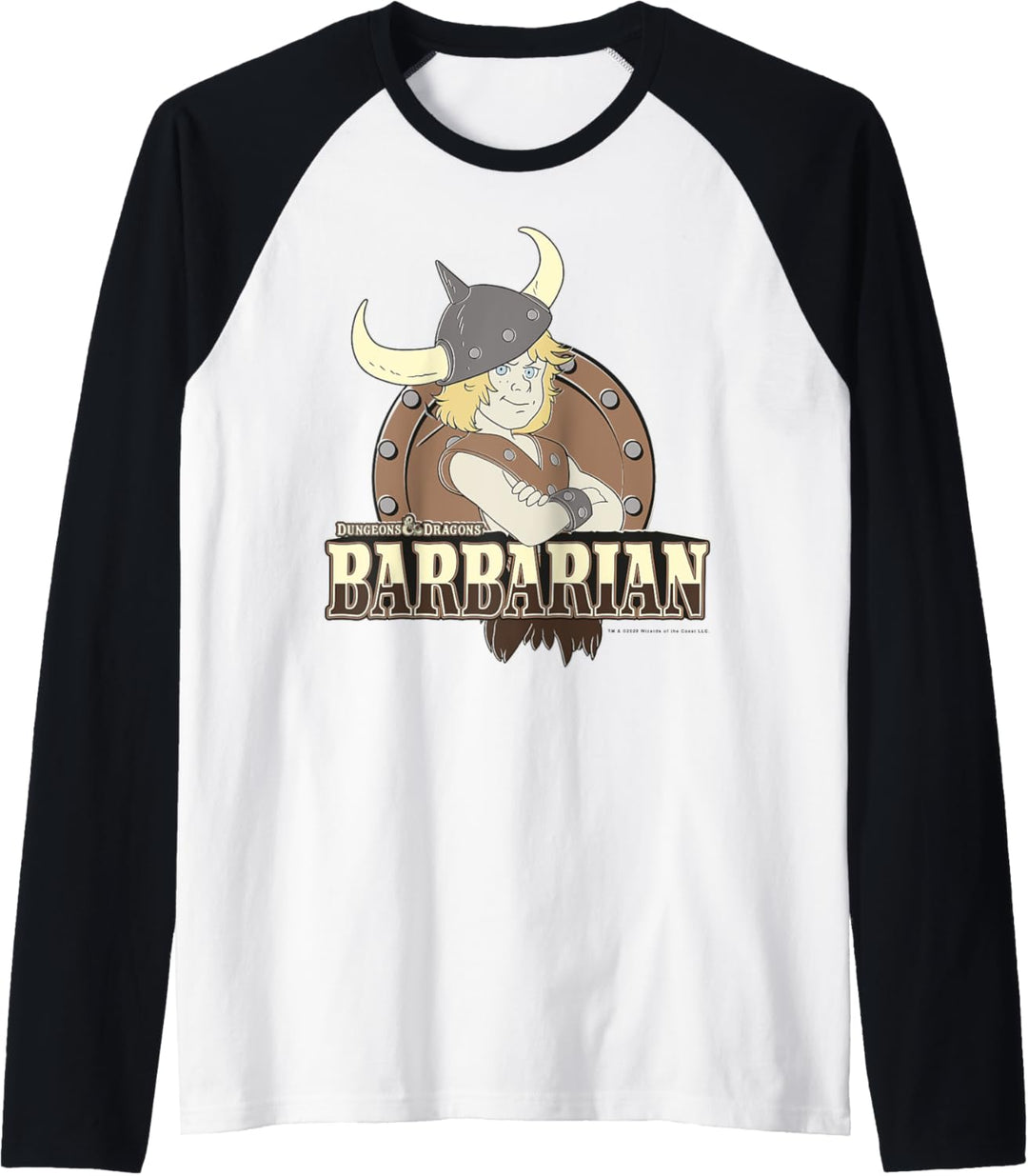 Dungeons & Dragons Barbarian Portrait Raglan
