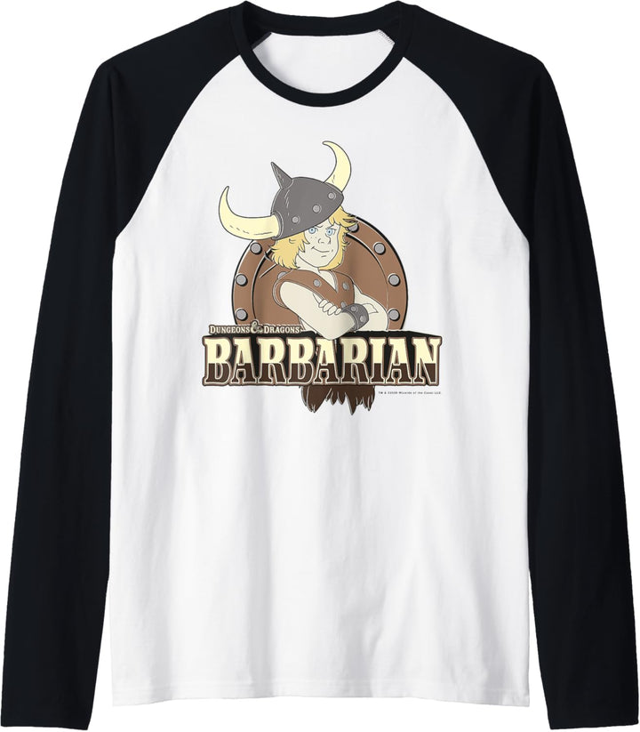 Dungeons & Dragons Barbarian Portrait Raglan