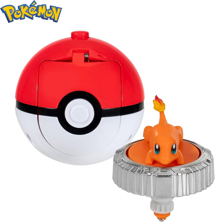 Pokémon PKW4401 - Battle Spinner - Glumanda, offizielles Spielset, Glumanda