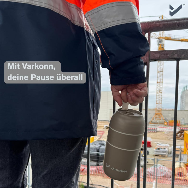 Thermobehälter für Essen 780 ml, faltbare Edelstahl Besteck, Für Kinder & Erwachsene, BPA frei, 100%